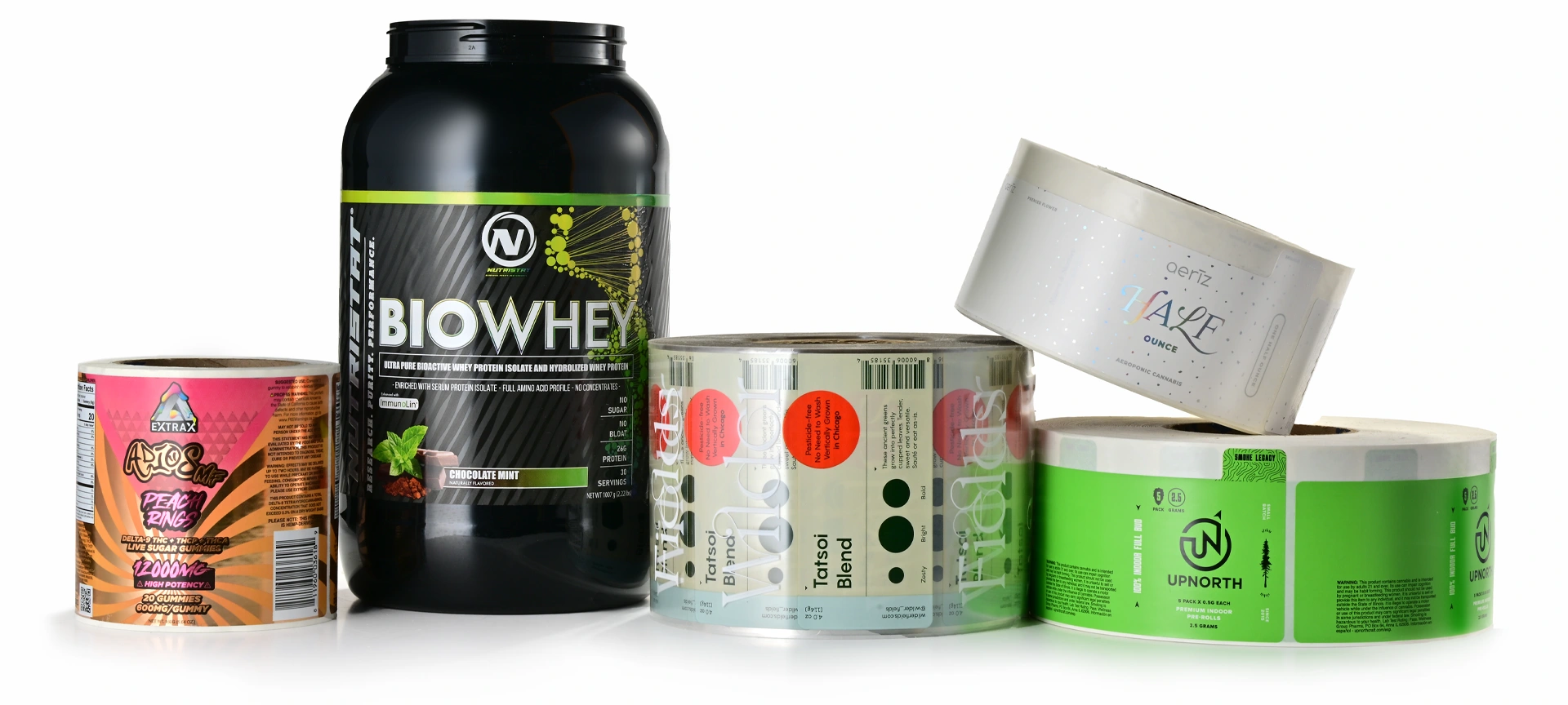 CSI custom printed labels